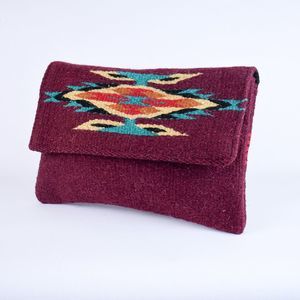 Southwest Boho Clutch Purse Chimayo Style